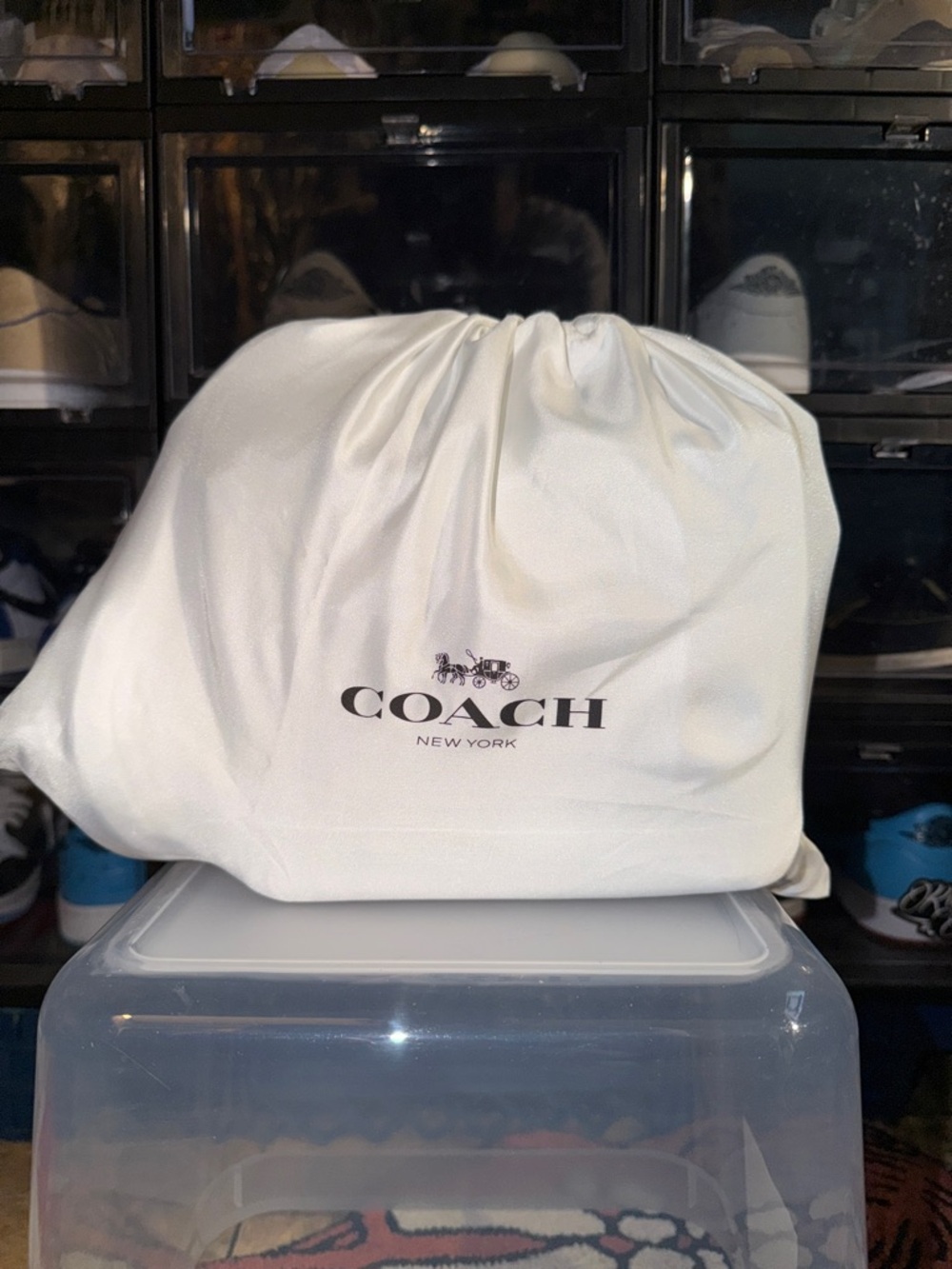 Coach Gray embossed croc leather cassie Crossbody 19 - Picture 10 of 11